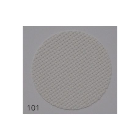 Aïda 8 pts / cm - coloris 101 blanc cassé Aïda 8 pts / cm - coloris 101 blanc cassé