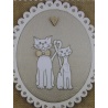 Le couple de chats