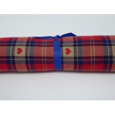 Tissus "cœur" : coupon 1 mètre X 70 cm