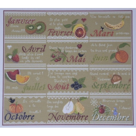 Le calendrier aux fruits