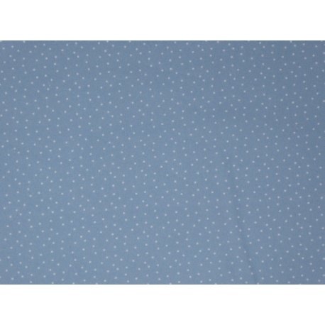 Tissu bleu/gris à petits points : coupon 50 X 75 cm Tissu bleu/gris à petits points : coupon 50 X 75 cm