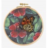Papillon orange (kit pré-imprimé)