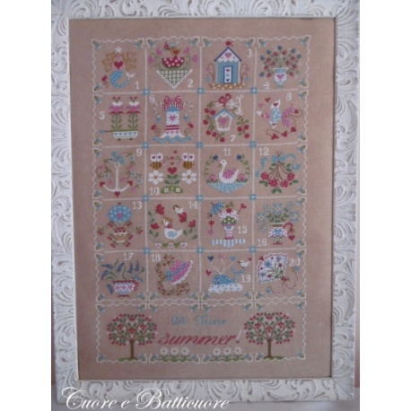 Shabby Summer Calendar Shabby Summer Calendar