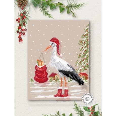 La cigogne de Noël La cigogne de Noël