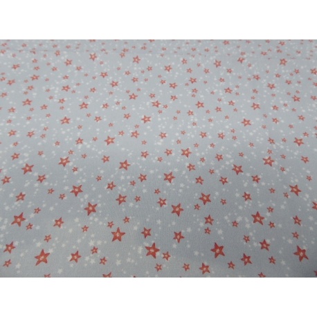 Tissu ciel étoilé : coupon 50 X 75 cm