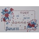 Tout ce qu'on donne fleurit