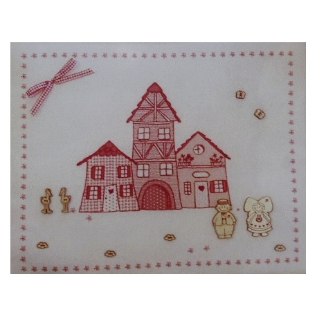 Le village alsacien Rouge Le village alsacien Rouge