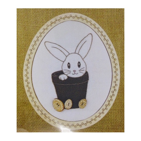 Lapin de Pâques - BROD026 Lapin de Pâques - BROD026
