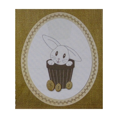 Lapin de Pâques - BROD028 Lapin de Pâques - BROD028