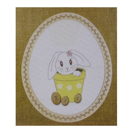 Lapin de Pâques - BROD022 Lapin de Pâques - BROD022