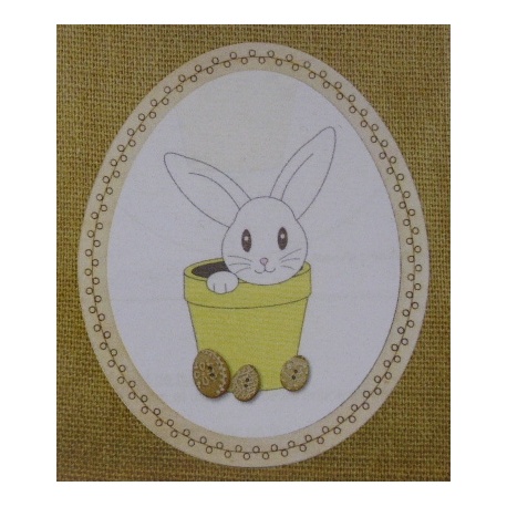 Lapin de Pâques - BROD021 Lapin de Pâques - BROD021