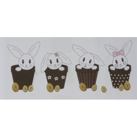 Lapin de Pâques - BROD030 Lapin de Pâques - BROD030