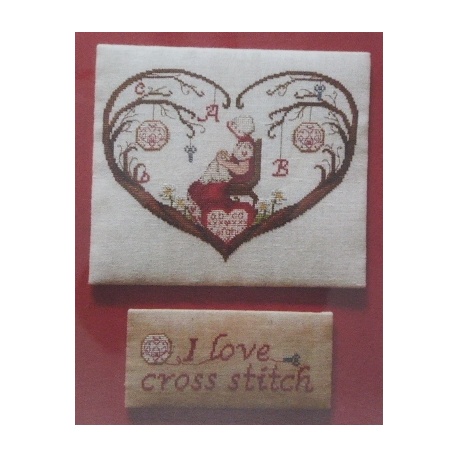 Cuori I love Cross Stitch