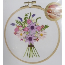 Bouquet Cosmos (kit pré-imprimé)
