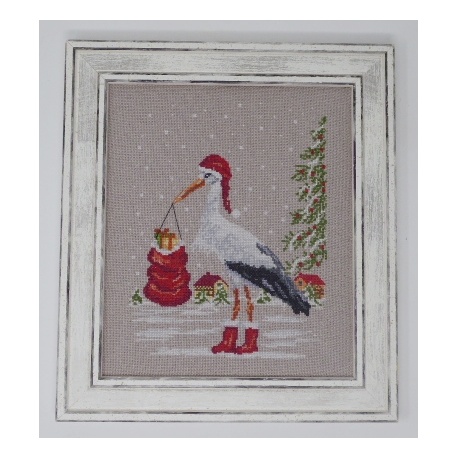 La cigogne de Noël