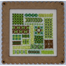 Green Garden - Petit carré de Points Comptés