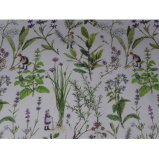 Tissu "L'Amour des Plantes"