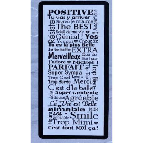Positive ! Positive !