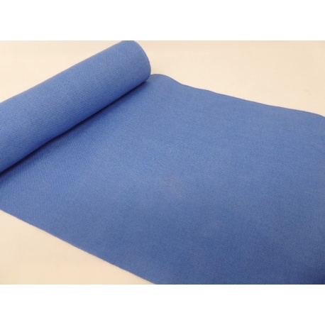 Bande Lin 11 fils - bleu - 30cm de large Bande Lin 11 fils - bleu - 30cm de large