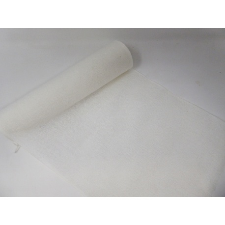 Bande Lin 11 fils - blanc - 28cm de large Bande Lin 11 fils - blanc - 28cm de large