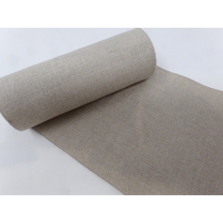 Bande Lin 14 fils - 16cm de large Naturel Bande Lin 14 fils - 16cm de large Naturel