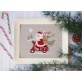 Santa on a Vespa