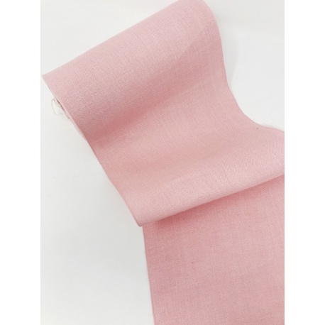 Bande Lin 11 fils - Rose - 20cm de large