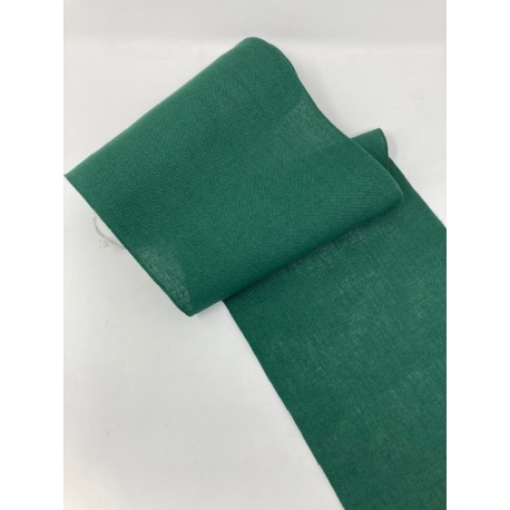 Bande Lin 11 fils - Vert - 20cm de large Bande Lin 11 fils - Vert - 20cm de large