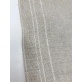 Bande Lin 11 fils - Naturel Fines rayures blanches - 20cm de large
