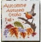 Robin en automne