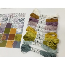 Pack Fils Soie d'Alger "Farben des Herbst"