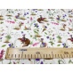 Tissu "Elfes Fleurs Lilas"