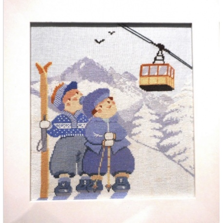 Cham Rétro - Couple Télécabine (kit) Cham Rétro - Couple Télécabine (kit)