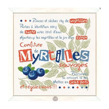 Confiture Myrtilles