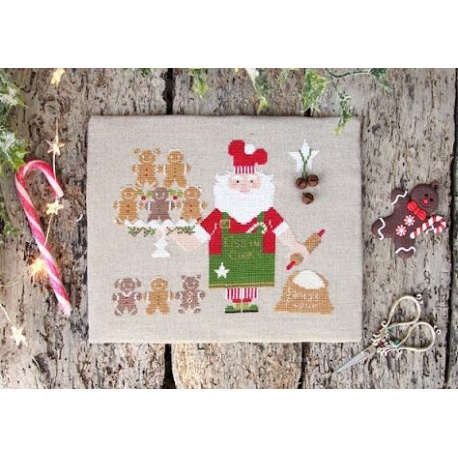 Santa and the Gingerbreads Santa and the Gingerbreads