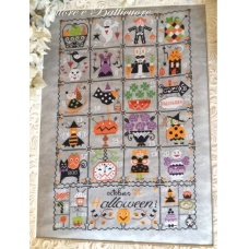 Shabby Halloween Calendar