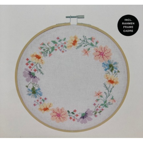 Couronne Florale (Kit 100225) Couronne Florale (Kit 100225)