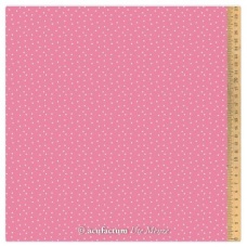 Tissu "Rose à Petits Pois"