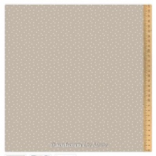 Tissu "Taupe à Petits Pois"