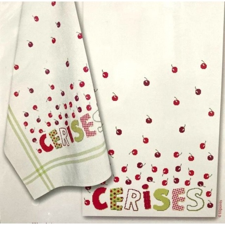 Les Petits Torchons : Cerises Les Petits Torchons : Cerises