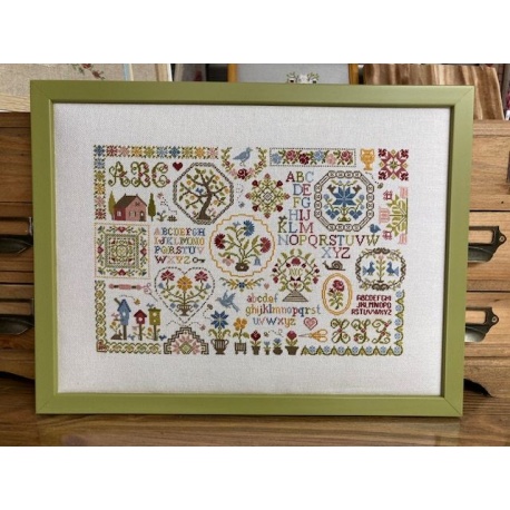 Sampler aux Médaillons Sampler aux Médaillons