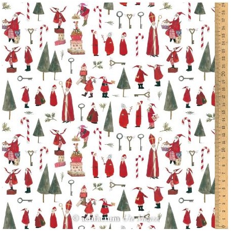 Tissu "Saint Nicolas" Tissu "Saint Nicolas"