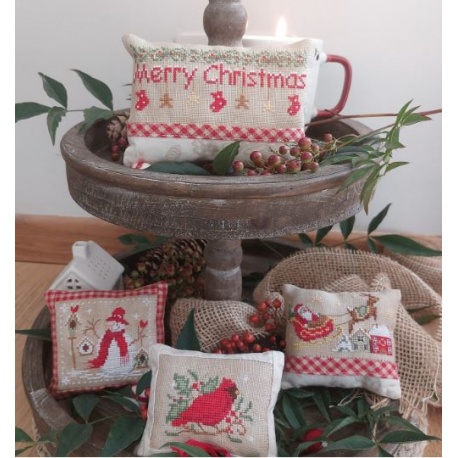 Merry Christmas set cuscinetti Merry Christmas set cuscinetti