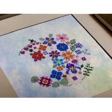 Demi Lune Florale (kit)