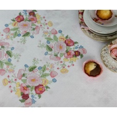 Nappe Fleurs de Printemps (kit 67263.52.21)