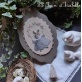 Petit Lapin "Guirlande de fleurs"