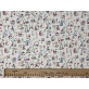 Tissu "Alphabet des Prés"