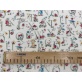 Tissu "Alphabet des Prés"