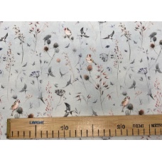Tissu "Vol des Hirondelles"