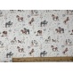 Tissu "Bonheur des Chevaux"